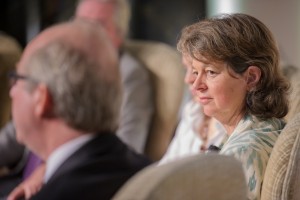 Lord Poltimore and Briony Llewellyn