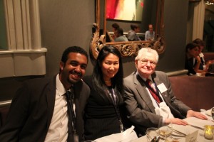 Amr Ismaeil, Leslie Land and Dr Ghaleb Abdel Rahman