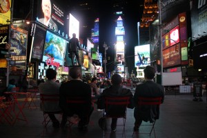 Gabr Fellows at Times Square