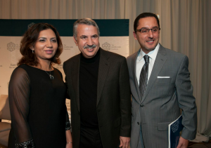 Thomas Friedman with the El Fiky's