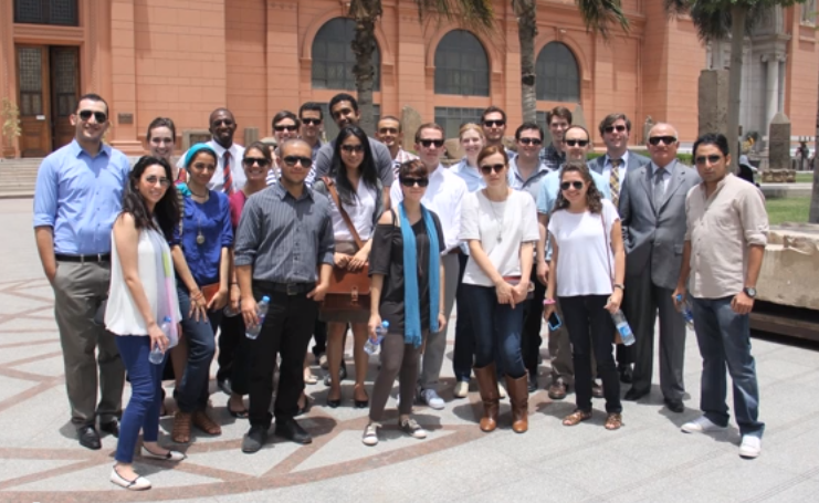 Slideshow of photographs from the First Class Gabr Fellows Program 2013