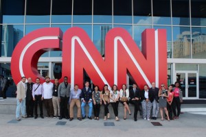 Fellows at CNN HQ, New York City