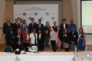 With Honorable Mona Makram Ebeid