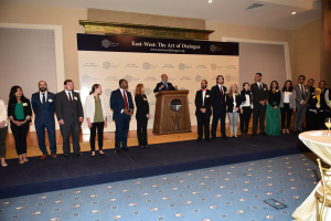 Mr M. Shafik Gabr and the 2016 Gabr Fellows