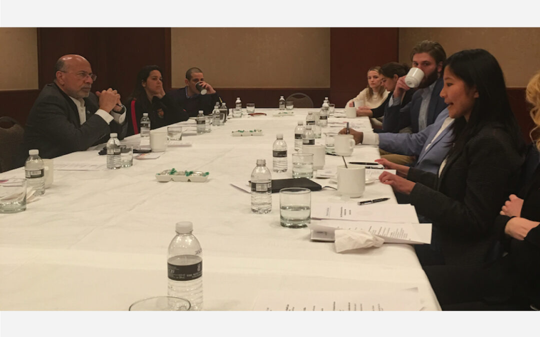 Gabr Fellows meet with Mr Shafik Gabr at the Ritz-Carlton in Georgetown 1/8/2017