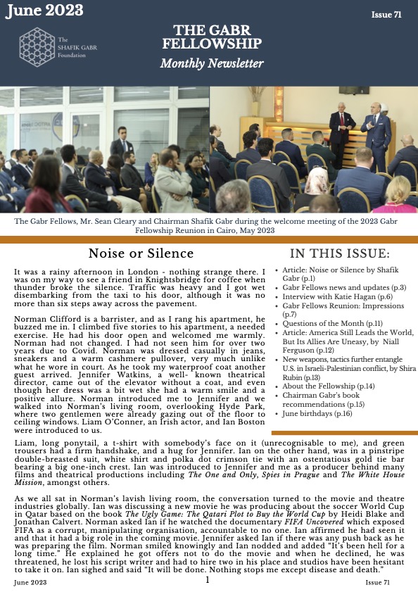 June 2023 Newsletter